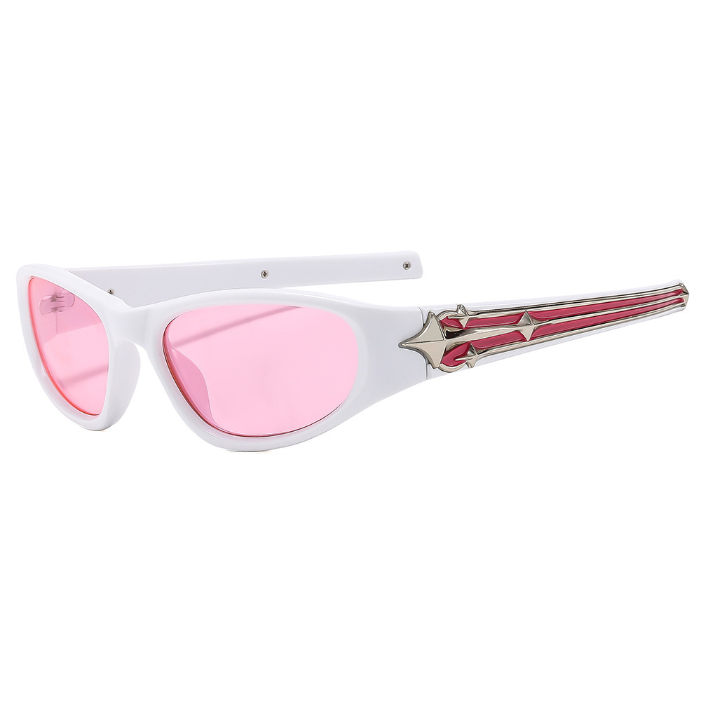 Designer Sunglasses For Women Men Sunglasses Outdoor Sports Sunglasses Personality Elliptical Trendy Sunglasses Oversized UV400 Eyewear