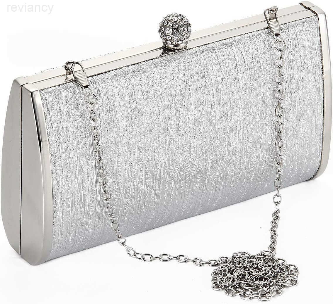Women Evening Clutch Bags Metal Frame Evening Bag Night Purse Handbag Wedding Prom Party Cocktail Bridal ClutchesW250908