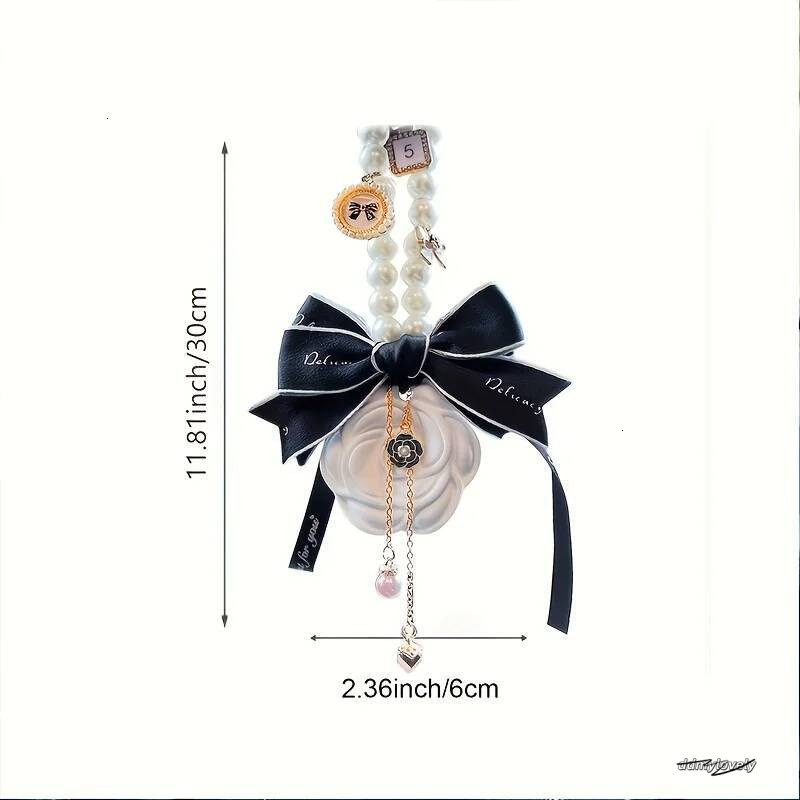 Beautiful Premium Internet Celebrity Fragrant Stone Mountain Camellia Aromatherapy Pendant Car Accessories ddmylovely ddmylovely ddmylovely ddmylovely