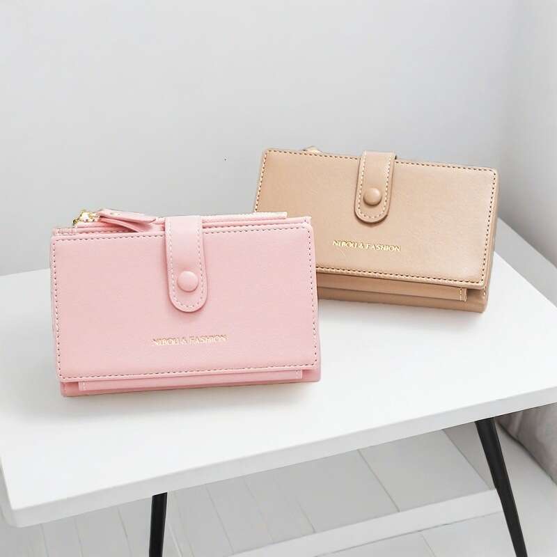 Casual Wallet for Women Large Capacity Simple Ladies' Zipper Coin Purse