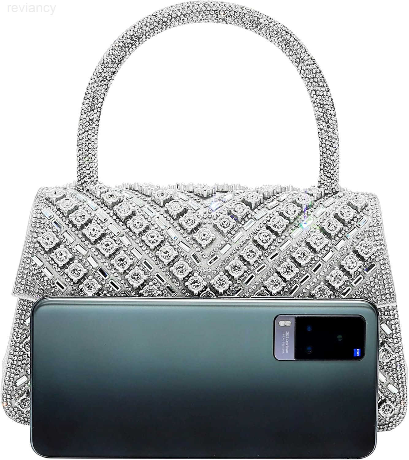 Clutch Purses for Women Sparkly Rhinestones Purses and Handbags for Wedding Party Evening Crossbody Bag with ChainW250908