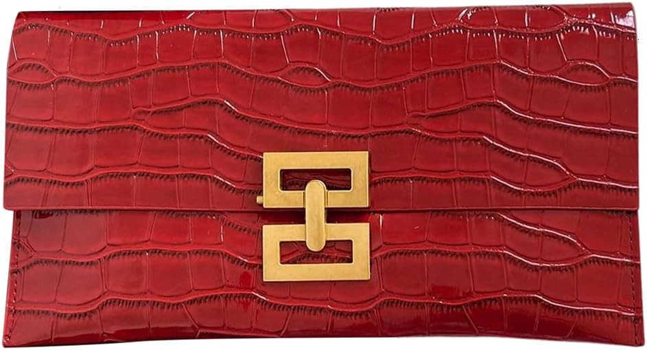 Womens Clutch Evening Bags Trendy Envelope Handbags Metallic PursesW250908