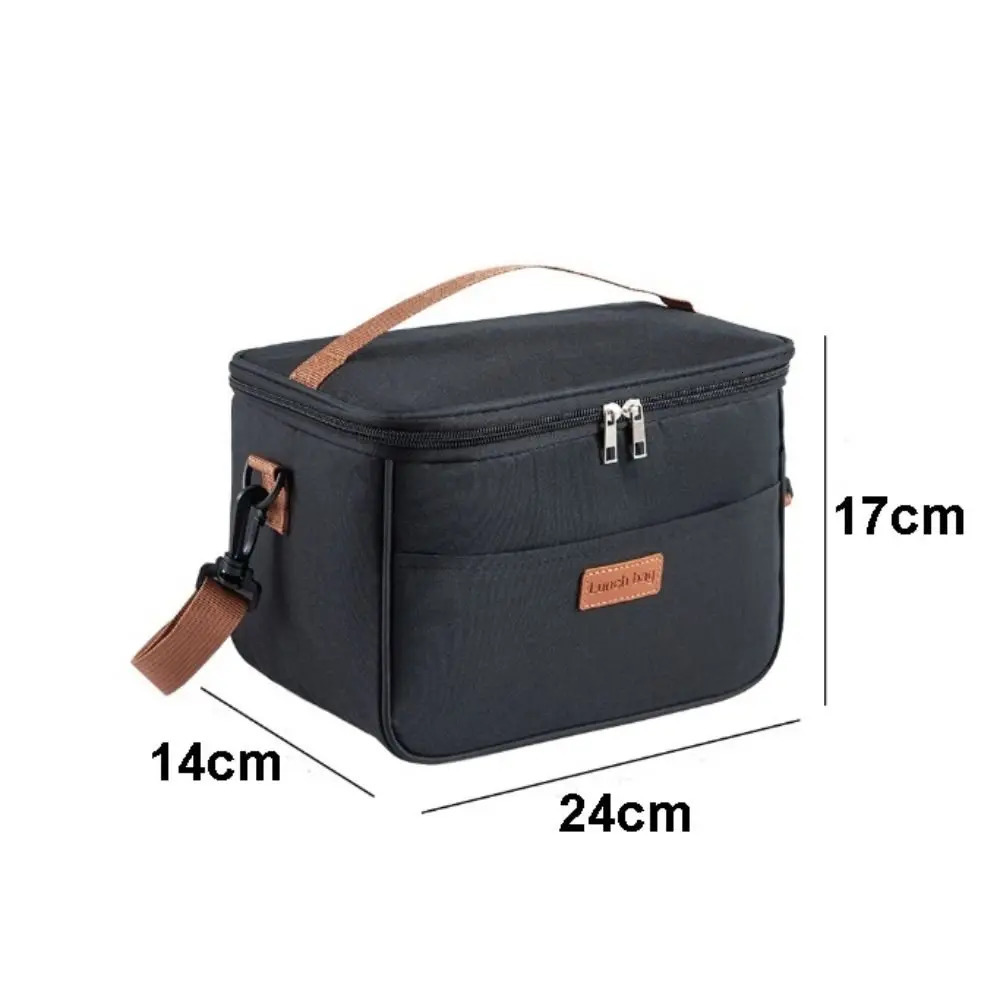 Portable Multifunctional Lunch Bag Large Capacity Thermal Waterproof Insulated Bag Travel Cooler Picnic Lunch Box Outdoor 250908