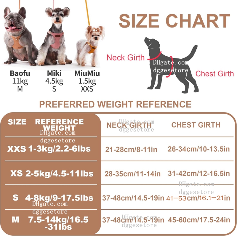Designer Dog Multi-Functional Leash Luxurious Pet Harness for Chihuahua Yorkie Pomeranian Maltese Bichon Shih Tzu Poodle French Bulldog and Cats B332