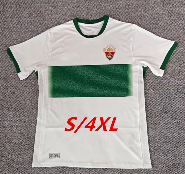 25/26 Elche home and away jerseys, sports running T-shirts, customizable