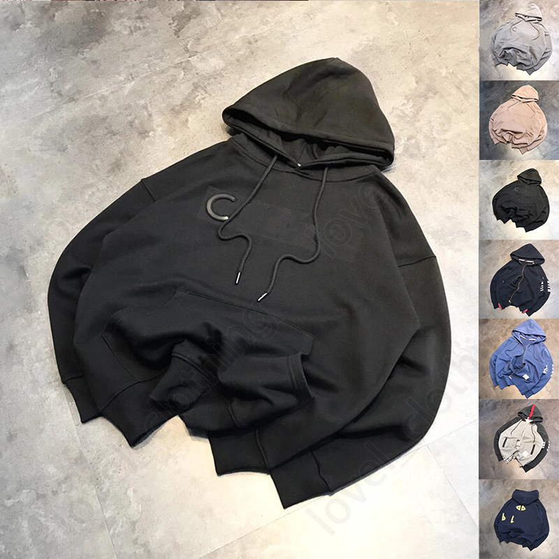 Men Designer Hoody Hooded Hoodies Mens Women High Quality Pullover Sweatshirts Loose Jumper Tops CE Steel-stamped letter Loose pullover Long Sleeved Sweater for 52p