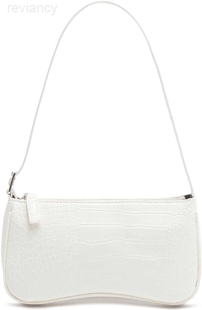 Small Purse for Women Adjustable Shoulder Bags Crocodile Pattern Clutch Purse with Zipper Closure RetroW250908