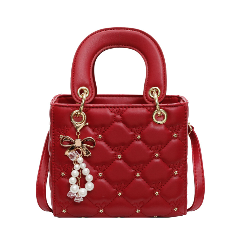 Designer Purse Crossbody 2025 Ladies Fashion Commuter Bag Pure Color Chain Women's Handbag Shoulder Slanting
