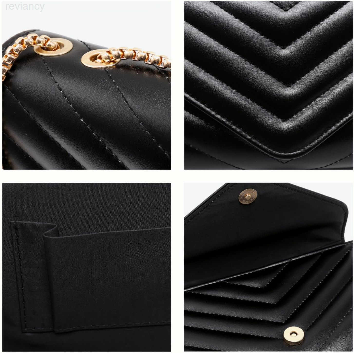 Women Small Quilted Crossbody Bags Stylish Designer Evening Bag Clutch Purses and Handbags with Chain Shoulder StrapW250908