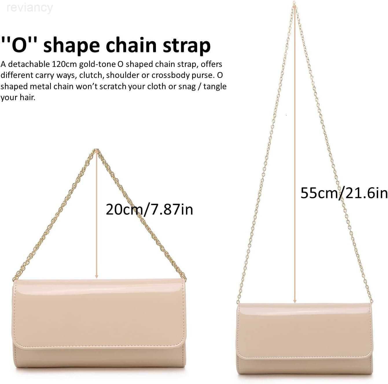 Leather Envelope Clutch Womens Evening Handbag Stylish Shoulder Bag Purse for Christmas Wedding Party PromW250908