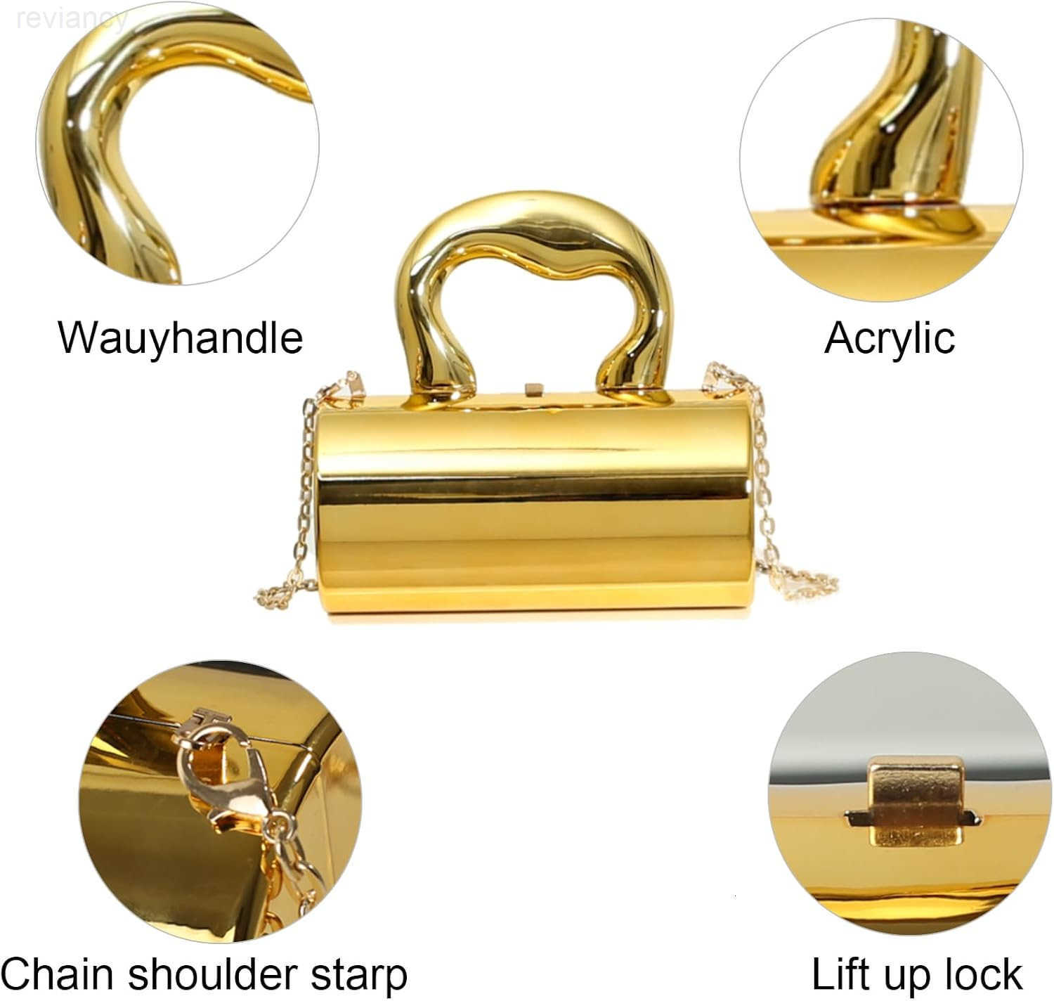 Purse Clutch Purses for Women Acrylic Clutch Y2k Purse Satchel Crossbody Bags Womens Evening Parties HandbagW250908