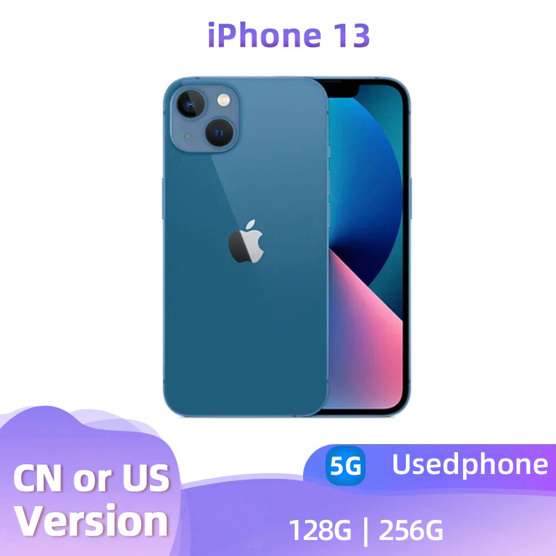 Used iPhone 13 smartphone 128GB 256GB All colors in good condition used phone