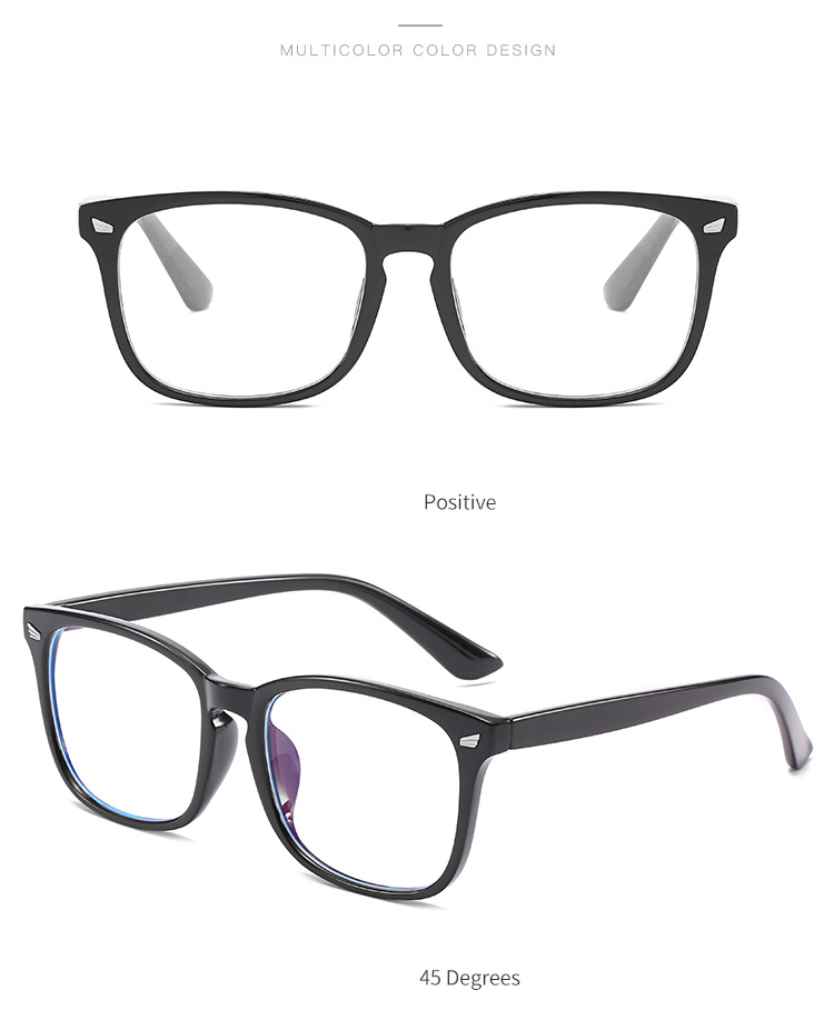 When the student glasses mobile phone anti-blue light men and women's styles of universal anti-computer radiation plano glasses frame suitable fo
