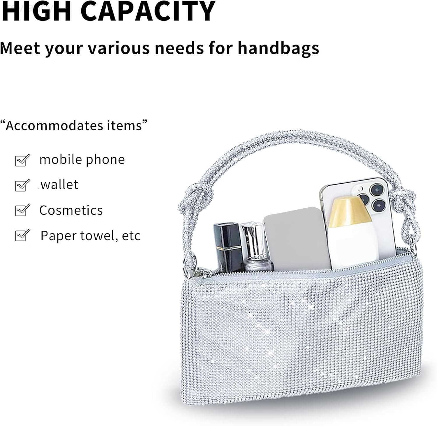 Women Gold Clutch Rhinestone Gold Purse WeddingEvening Clutch Purses For Women 10204669W250907