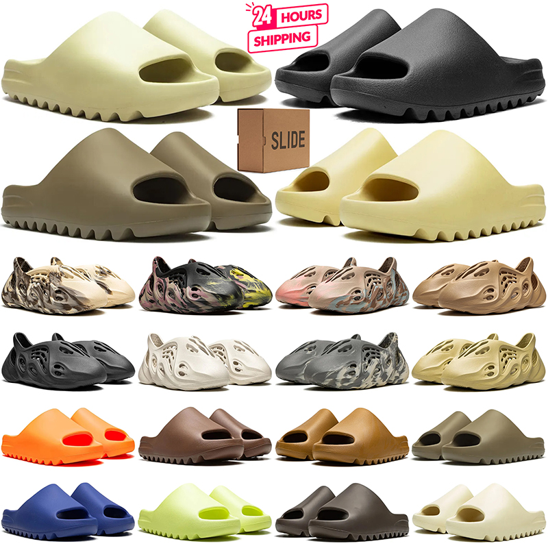 Free Shipping With Box Designer slippers sliders for men women sandals slide mens womens slides outdoor comfortable slipper non-slip flip flops black sand