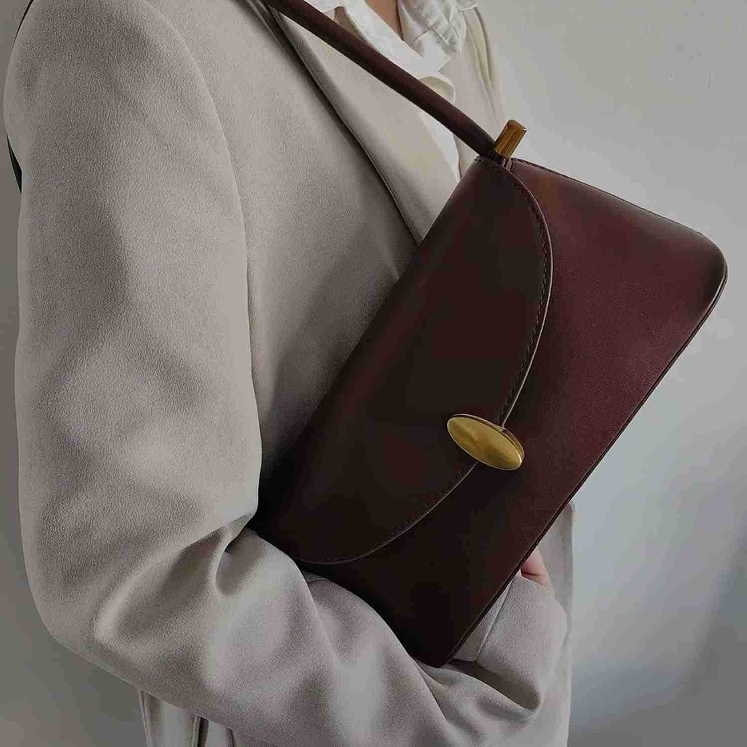 Shoulder Bag for Women Leather Small Tote Handbag Hobo Cute CluTCh Shoulder Purse Vantage DesignW250908