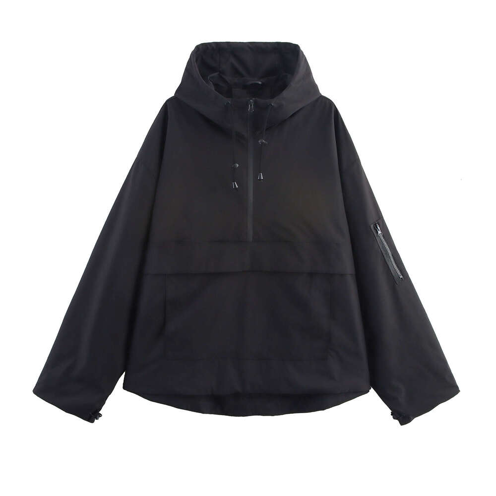 Women's jacket women's coat Hoodie hoodies tracksuit Hot-Selling ZA European and American Style Casual Sports Hooded Jacket Top Windbreaker 