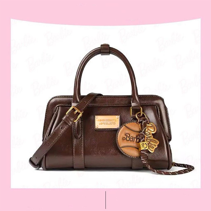 free shipping CHARHP&KEJNT Handheld Bowling Bag Women Maillard Small Square Bag Large Capacity Commuter Single Shoulder Crossbody Bag hot