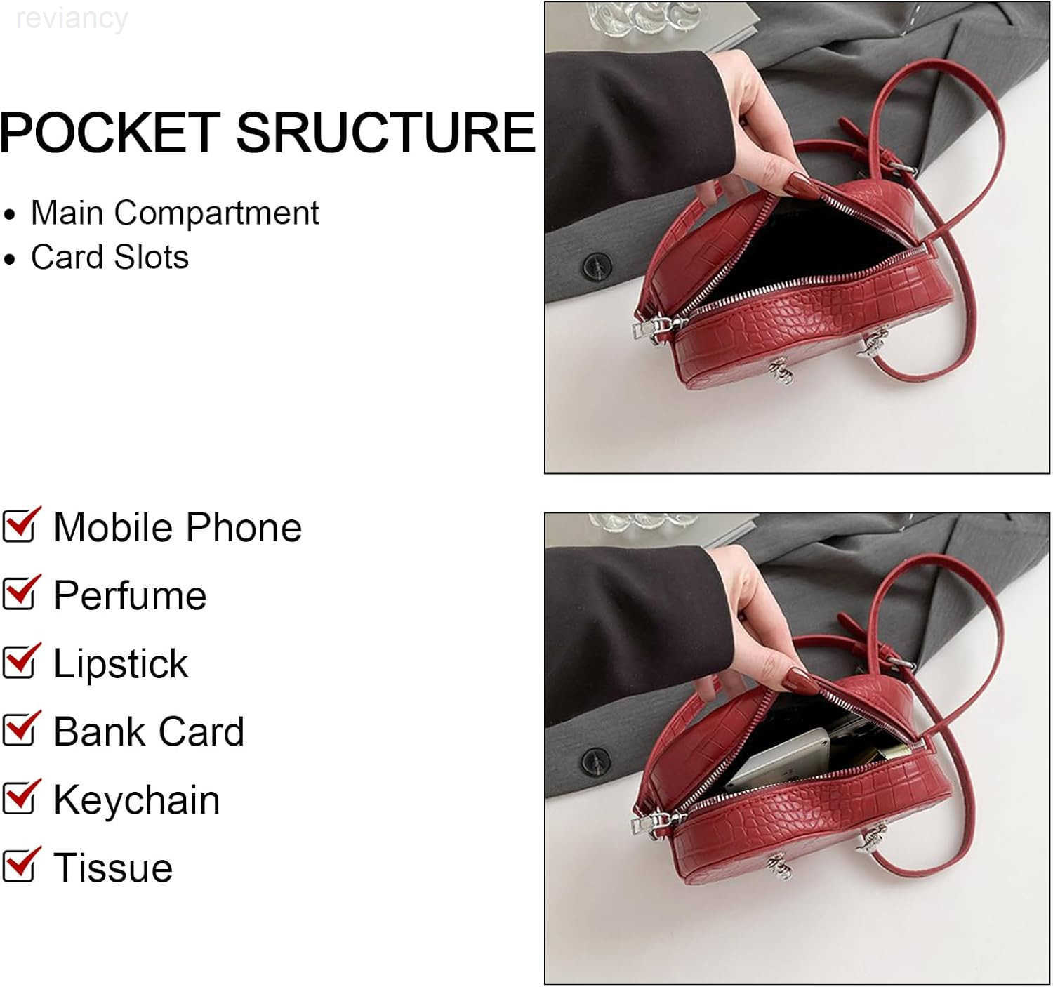 Evening Bag for Women Silver Purse Heart Shaped Purse Crossbody Bags Shoulder Handbag for FormalW250907