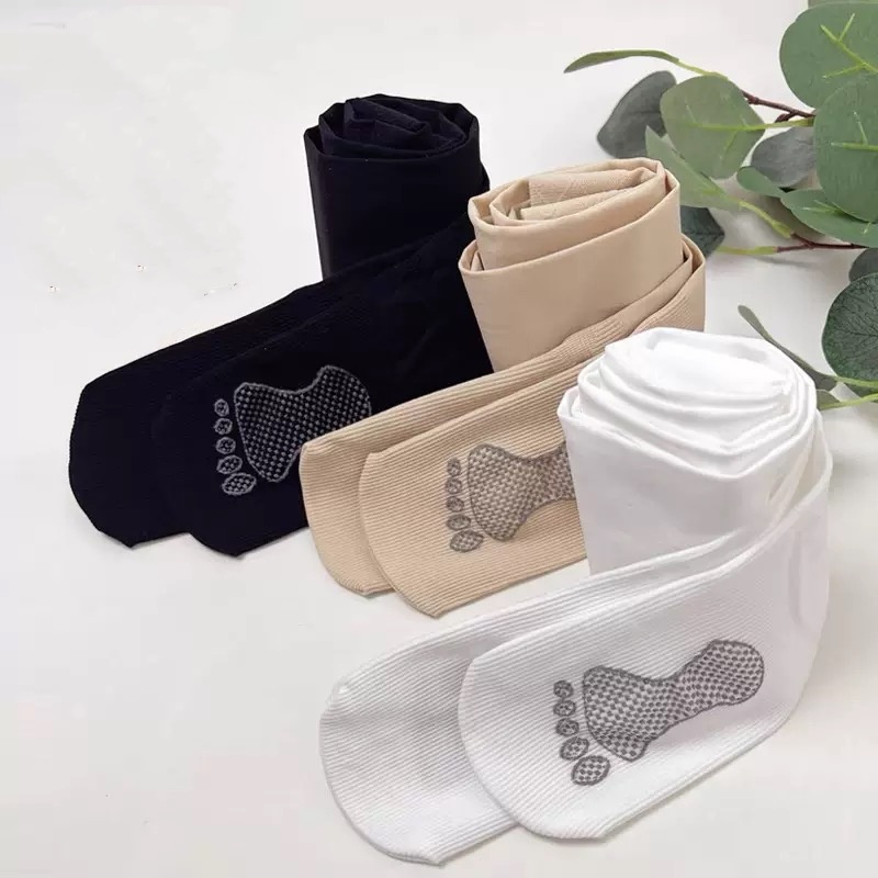 885 Spring/Summer Lightweight Girls' Anti-Slip Anti-Saggy Footwear Anti-Slip Dance White Pantyhose