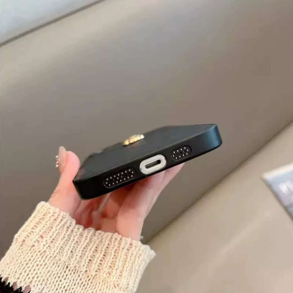 DHgargets Camellia INS Style Compatible with iPhone 17 Case Apple 15 Pro Embossed 16 Simple Solid Color Protective Cover