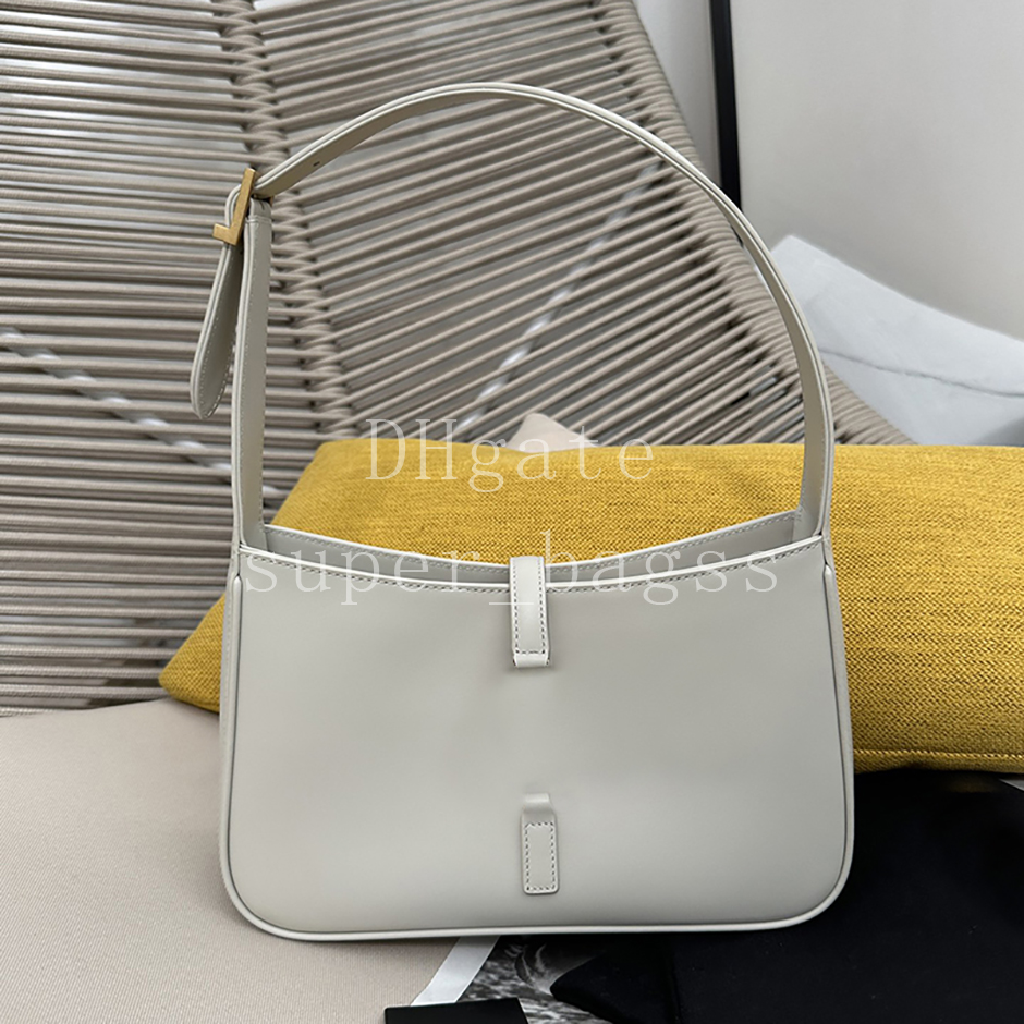 Luxury designer bag 23CM handbag Mirror quality Hobo genuine leather shoulder bag with box 25Y657228A