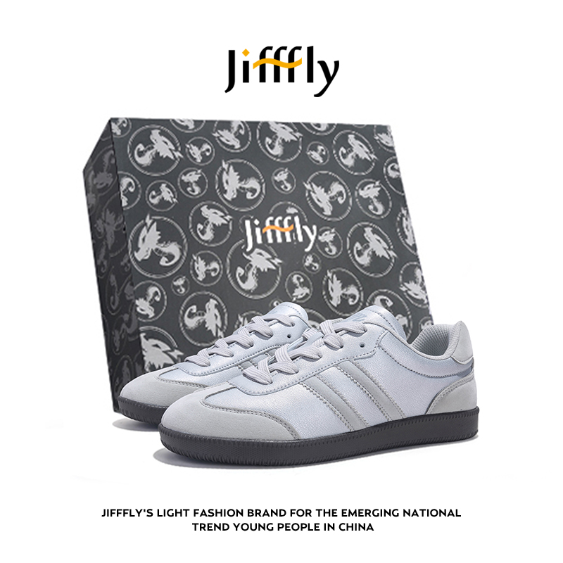 Jifffly free shipping designer Running Shoes mens womans sport outdoor trainers casual vintage teenager height increase versatile sneakers black white