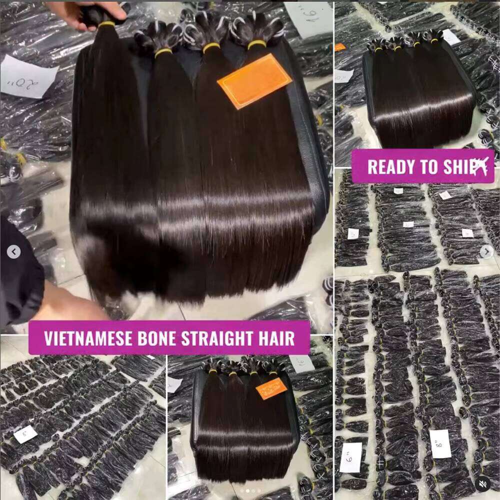 Grade Virgin 12A Vendors Wholesale Bone Straight Indian Human 100% Natural Cuticle Aligned Hair wig Bundles 100%