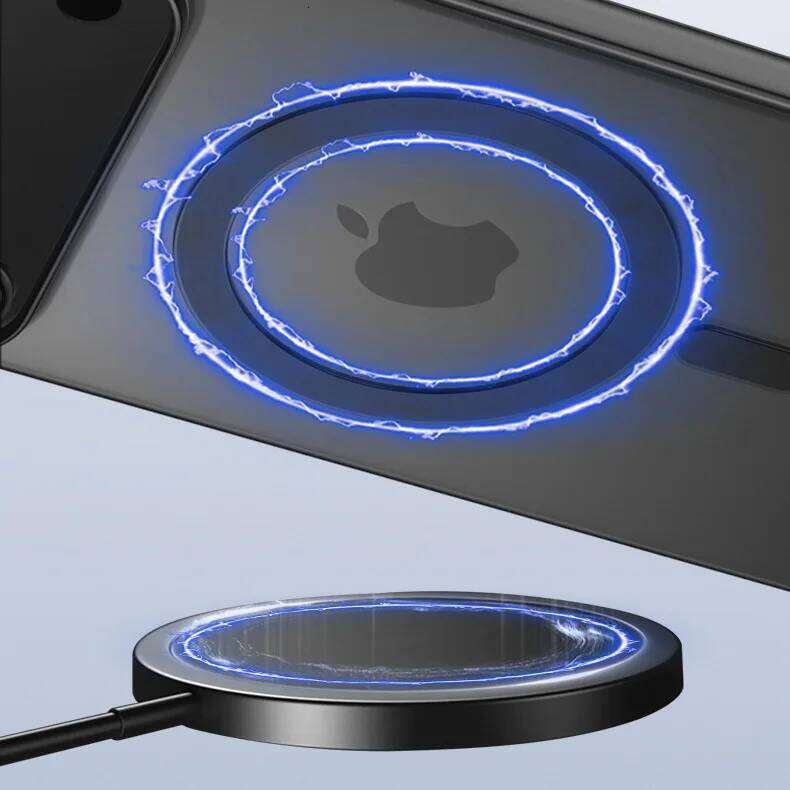Matte Ultra Thin Clear Magsafe Wireless Charge Case For iPhone 17 Air 16E 15 14 Plus 13 12 11 Pro Max Hard PC Cover