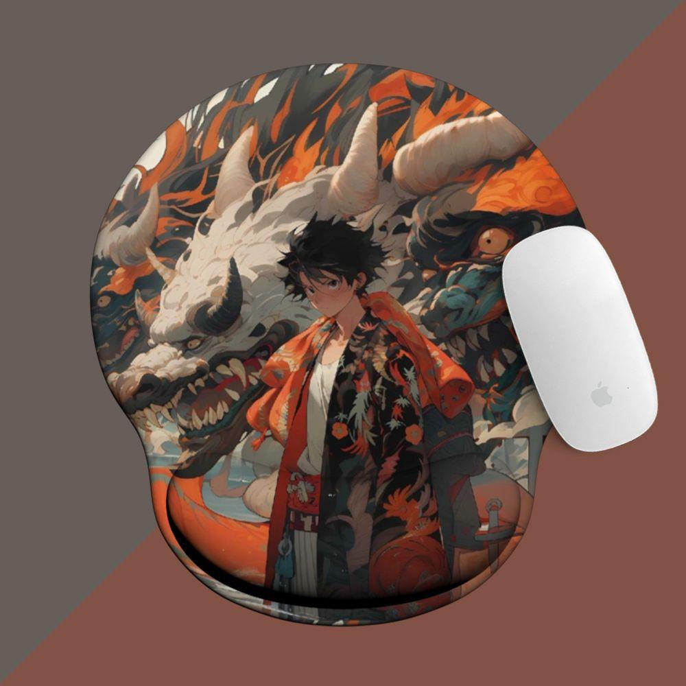 Wrist pad, mouse pad, 3D stereoscopic silicone, small size, Solon anime with wrist support, wrist guard, keyboard, hand support