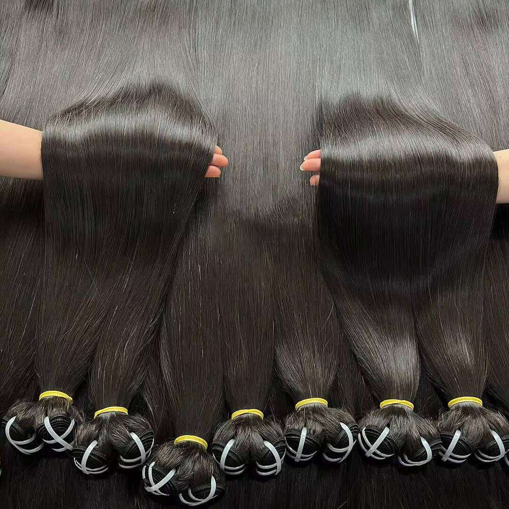 Grade Virgin 12A Vendors Wholesale Bone Straight Indian Human 100% Natural Cuticle Aligned Hair wig Bundles 100%