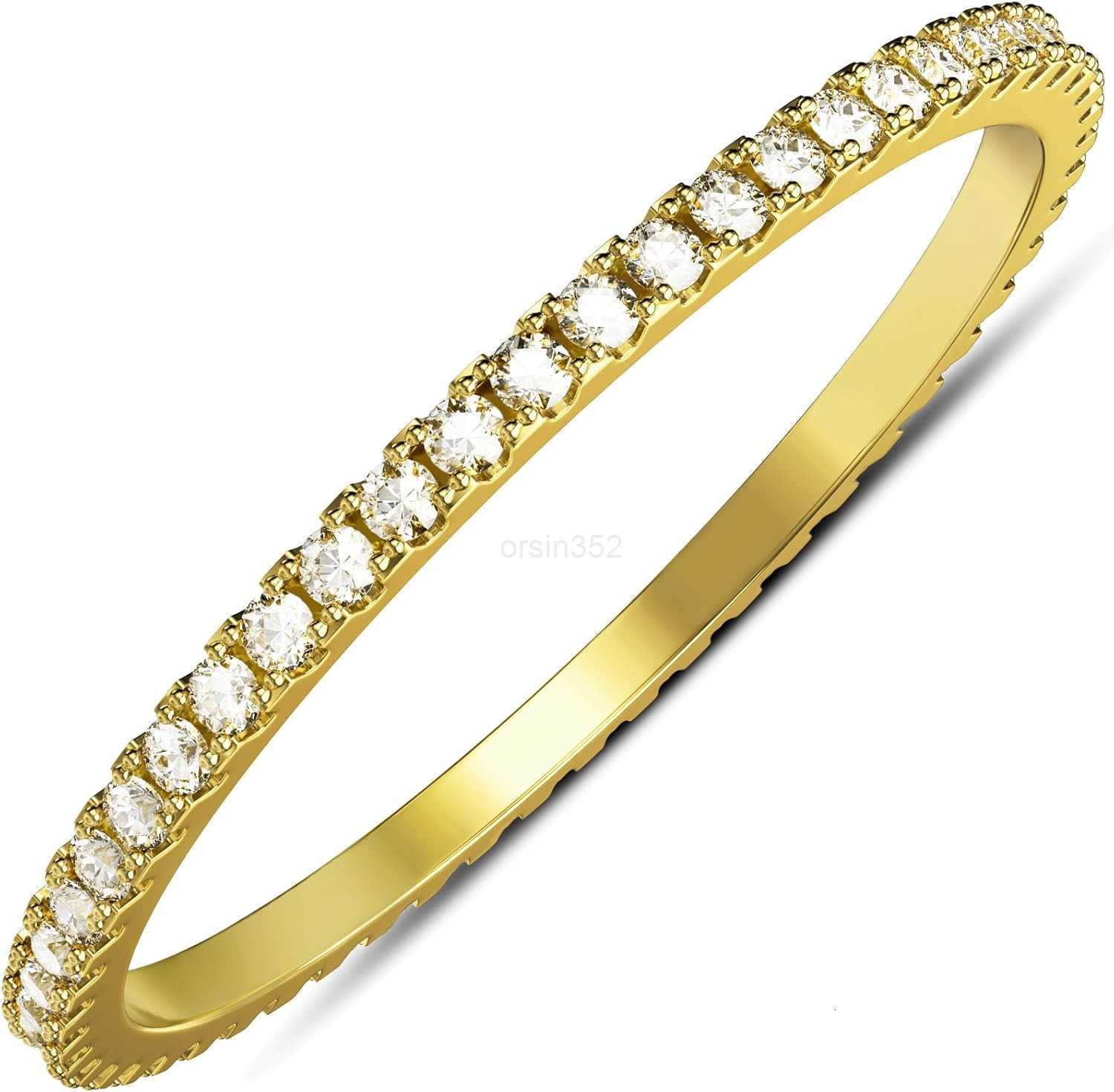 14K Gold Plated Stacking Rings for Oura Gen 4Oura Gen 3 Cubic Zirconia Simulated Diamond Oura Ring Stack for WomenW250908