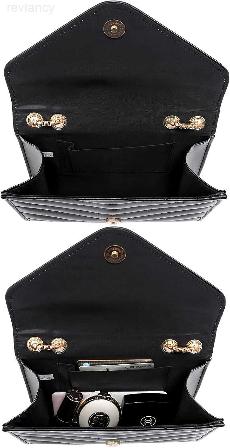 Women Small Quilted Crossbody Bags Stylish Designer Evening Bag Clutch Purses and Handbags with Chain Shoulder StrapW250908