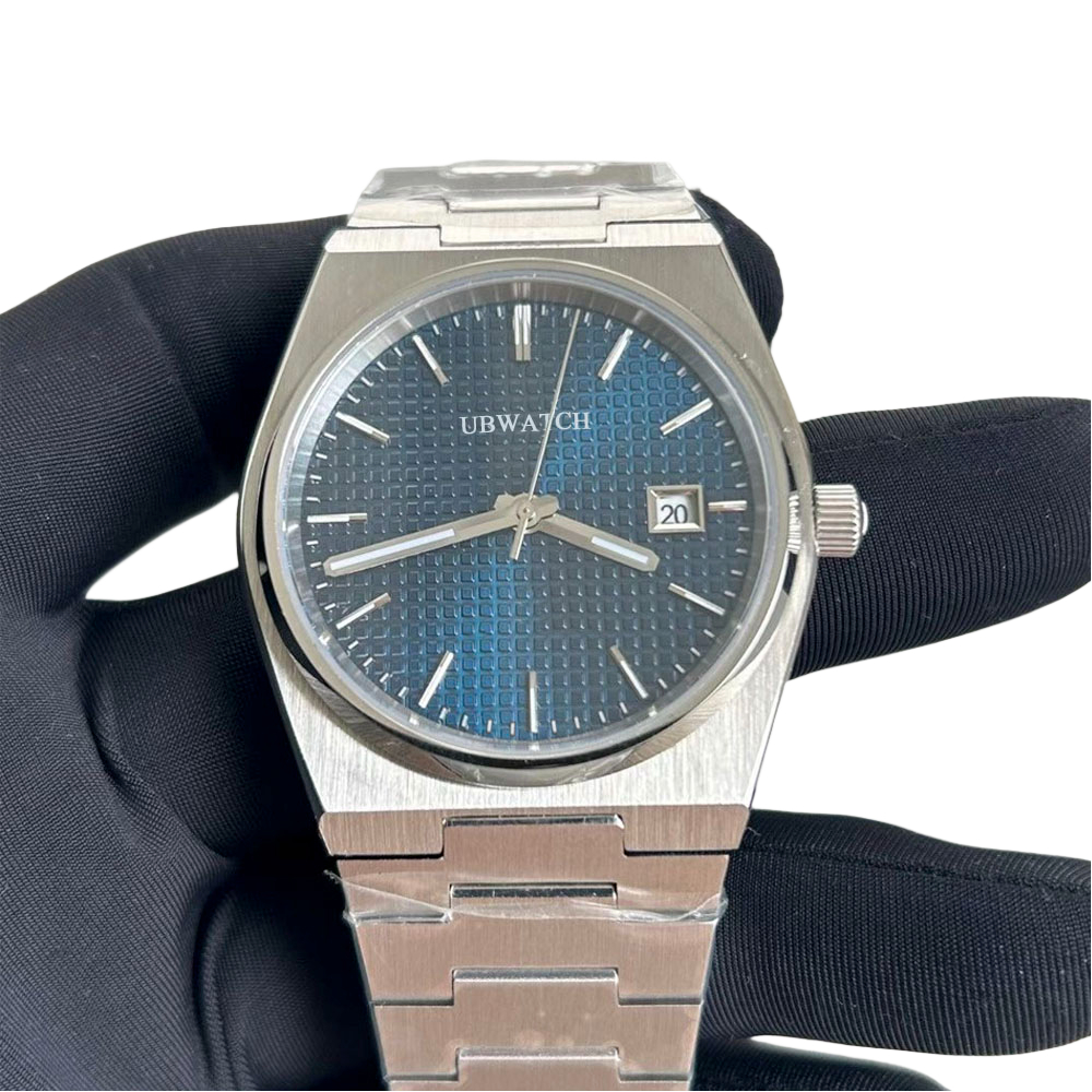 T1 Powermatic 80 PRX Automatic MIYOTA8215 Movement Sapphire Glass 40MM Wristwatches Fashion Retro Mens Watches With Metallic Texture