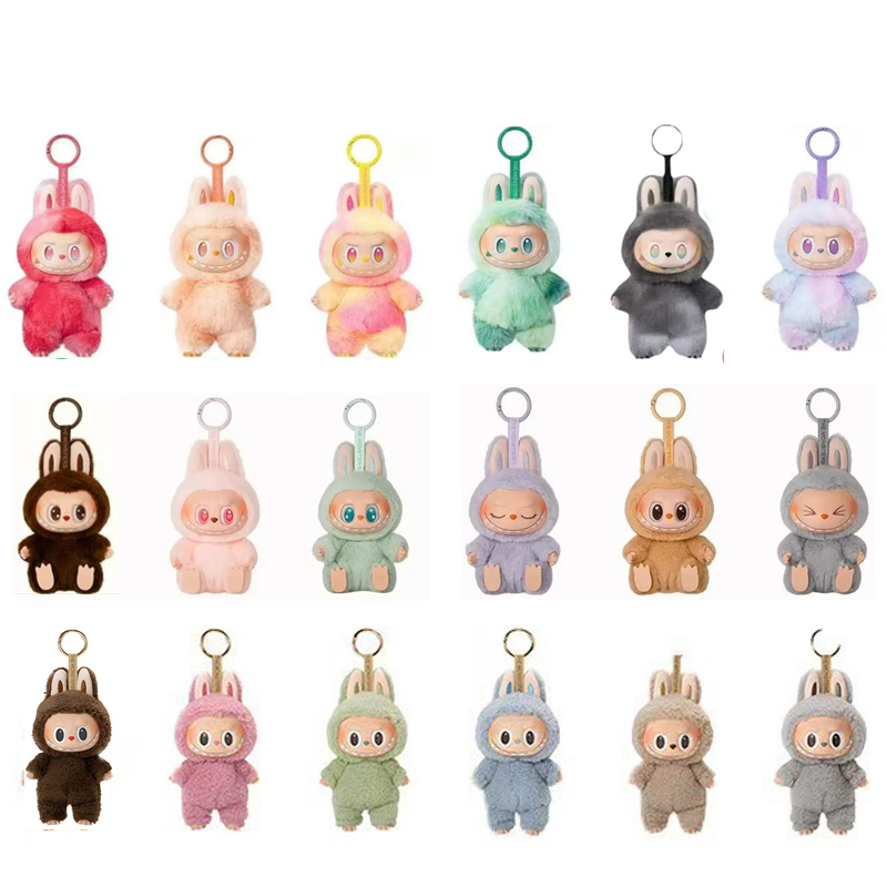 labubu doll V1 V2 V3 Monsters labubu Into Energy Series Blind Box Christmas present clothes Doll Keychain Decor Gift halloween