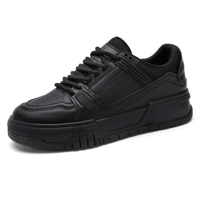 Korean Four Seasons Fashion Bread Thick Sole Black School Ultra Light Outdoor Leisure Sports Shoes for Men