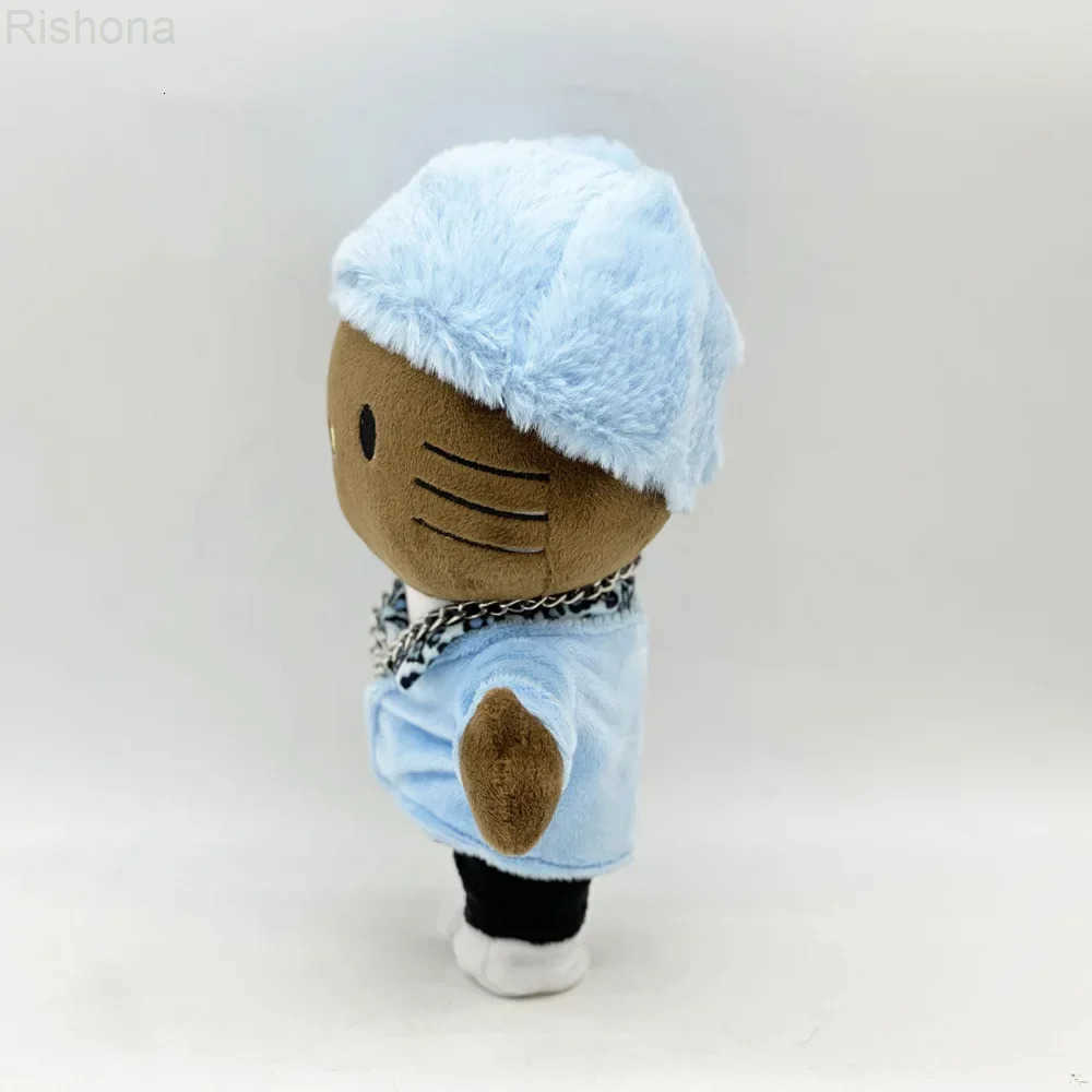 Sanrio Multiple Styles Hello Kitty Eminem xxxtentacion Frank Ocean Plush Toy Doll with Clothes Stuffed Soft Plush Toys Fans Collect Gif H251126