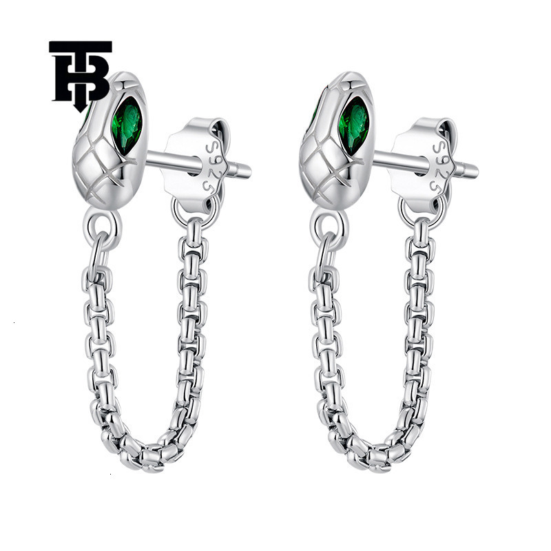 TB BHULAMTE Designer Luxury Original 925 Silver Retro Personalized Zodiac Snake Simple High End Jewelry Set Fashion Women's Accessories