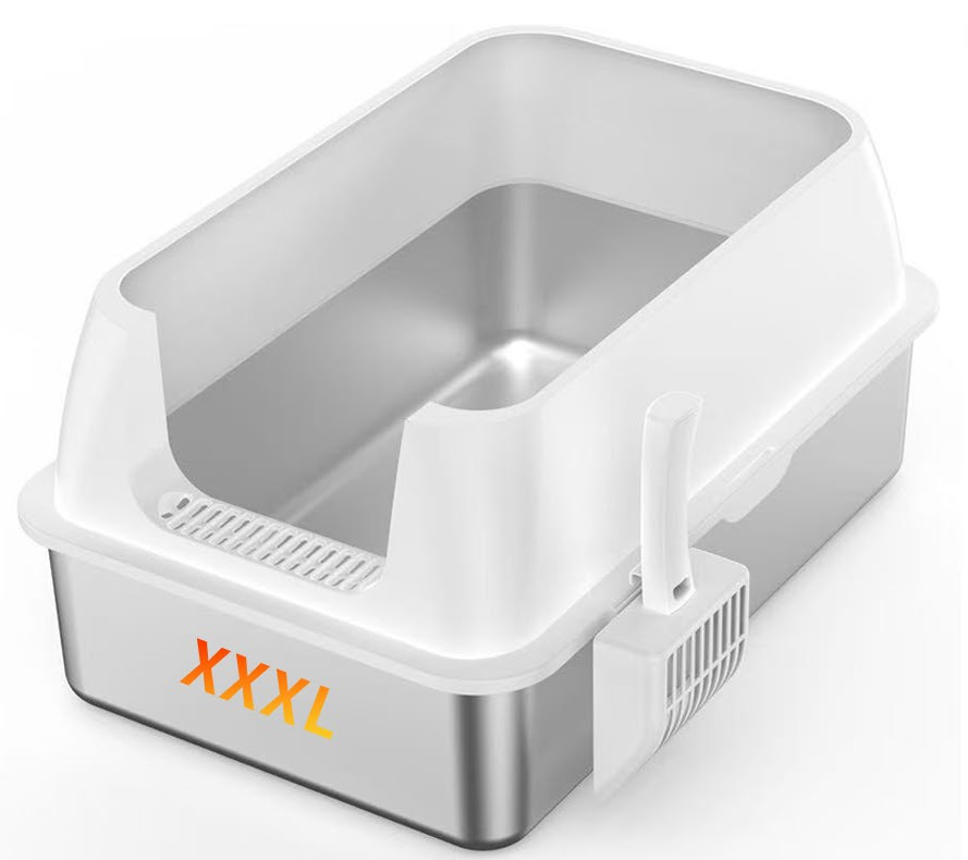 Factory Wholesale: Spacious Leak-Free Feline Toilet for Cats with Simple Cleaning Design Including shovel - JY-T