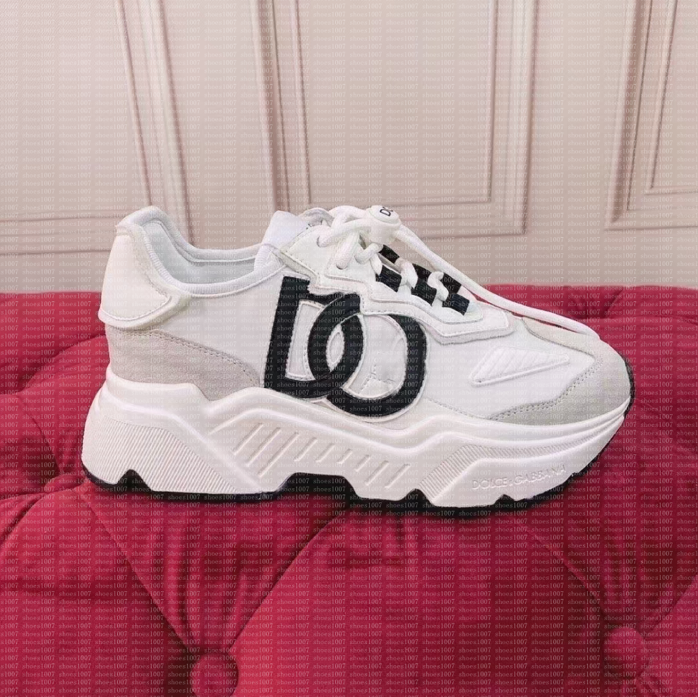 Daymaster Low Shoes Designer 2025 Top Flat Sorrento Print White Black Leather Trainers Sneakers men women 35-46