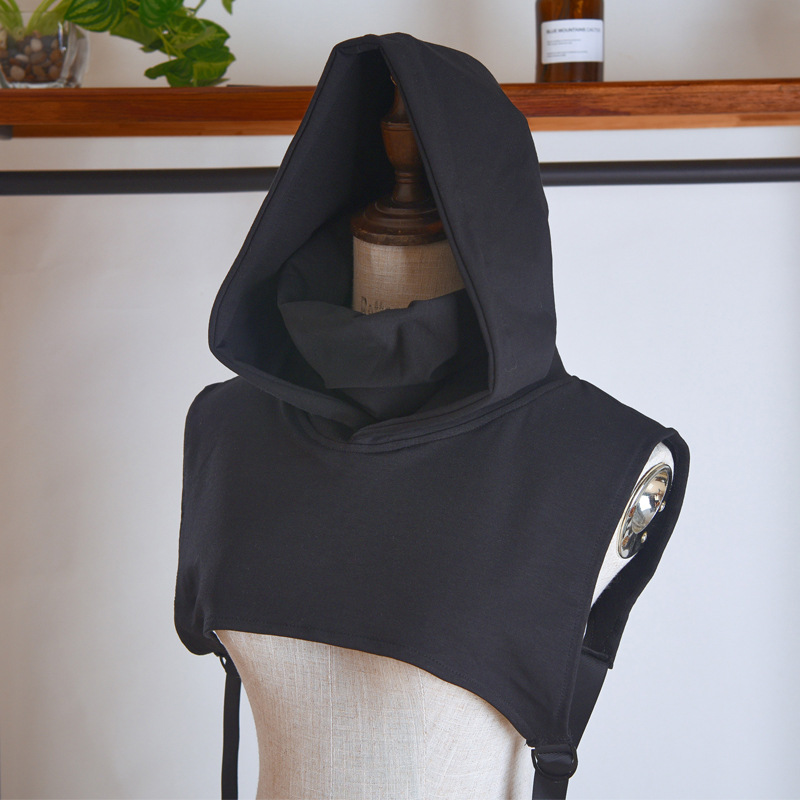 Stage Wear Cotton Fake Hat Hoodie Unisex Hooded Fake Hoodie Versatile Fake Collar - Autumn & Winter