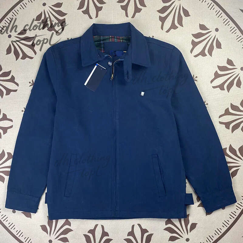 New Autumn Collection RL designer jacket for men small horse embroidery logo polos coat classic jackets Fashionable Outdoor horseback riding Window-Shopping f78