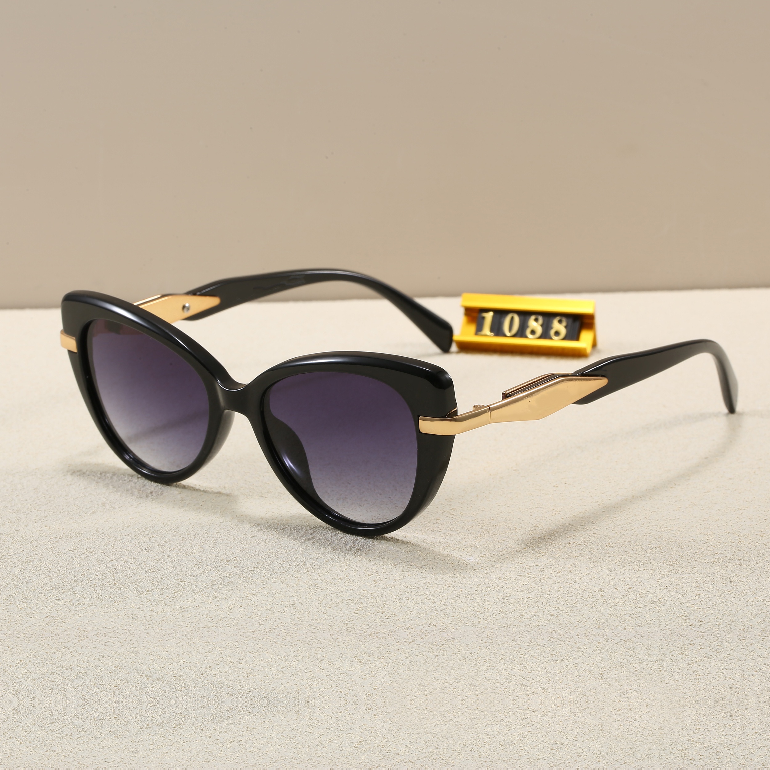 Luxury 1409 brand Designer Sunglasses For Women Men Round Summer Style Rectangle Full Frame Top Quality UV Protection WITH BOX