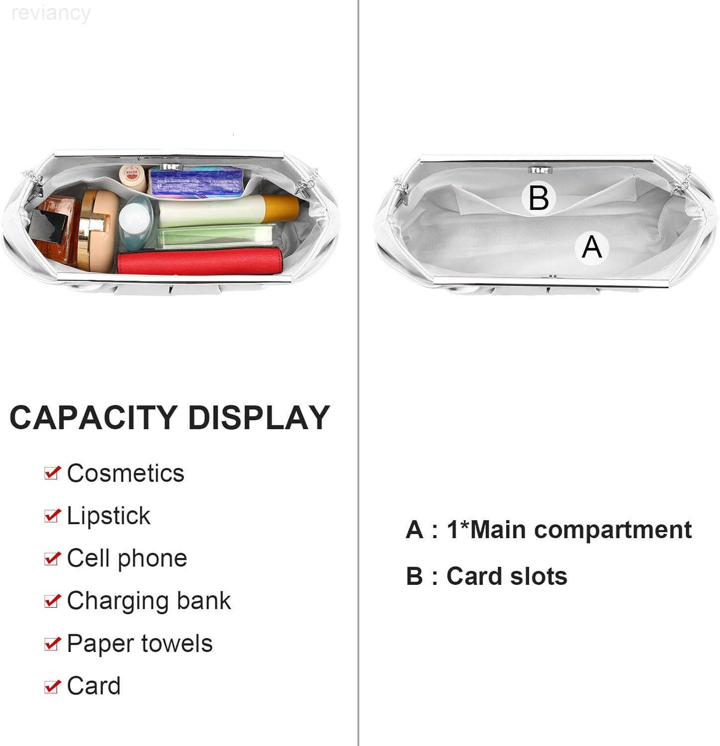 Clutch Purses for Women Evening Bag Elegant Pleated Satin Formal Handbag Simple Classy PurseW250908