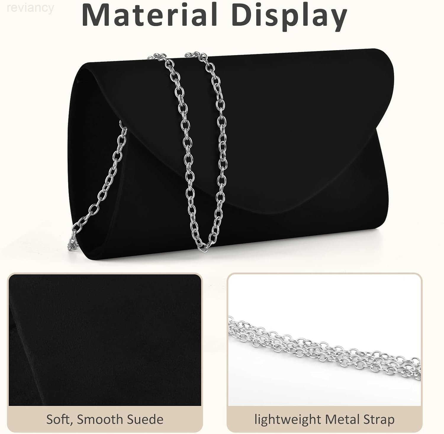 Clutch Purses for Women Handbags with Chain for Women Formal Evening Bag for Wedding Party Cocktail Prom DinnerW250908