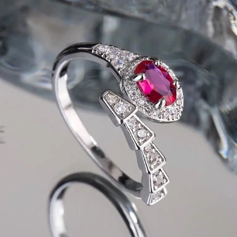 ring designer ring diamond ring Black Snake Ring for Women Designer Cold Style Niche Diamond Jewelry designer rings luxury jewelry luxury ring silver ring