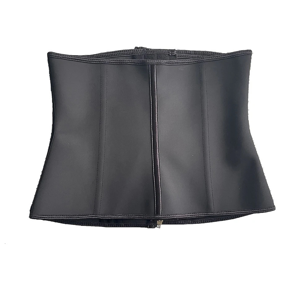 Fajas Colombia Latex Waist Trainer Double Compression BBL Shape Abdominal Control Weight Loss Sheath Flat Abdominal 13 Steel Band 241202
