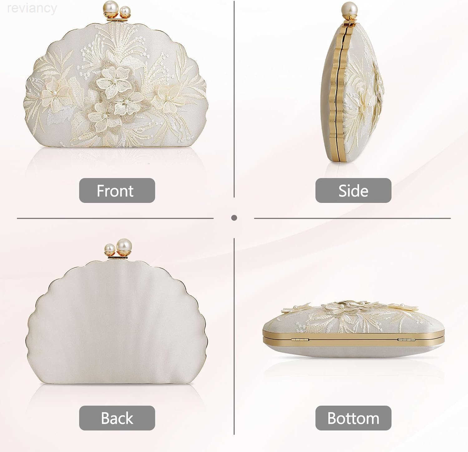 Clutch Purse Women Evening Handbag Top Handle Purse Crossbody Shoulder Bag for Wedding Party PromW250908