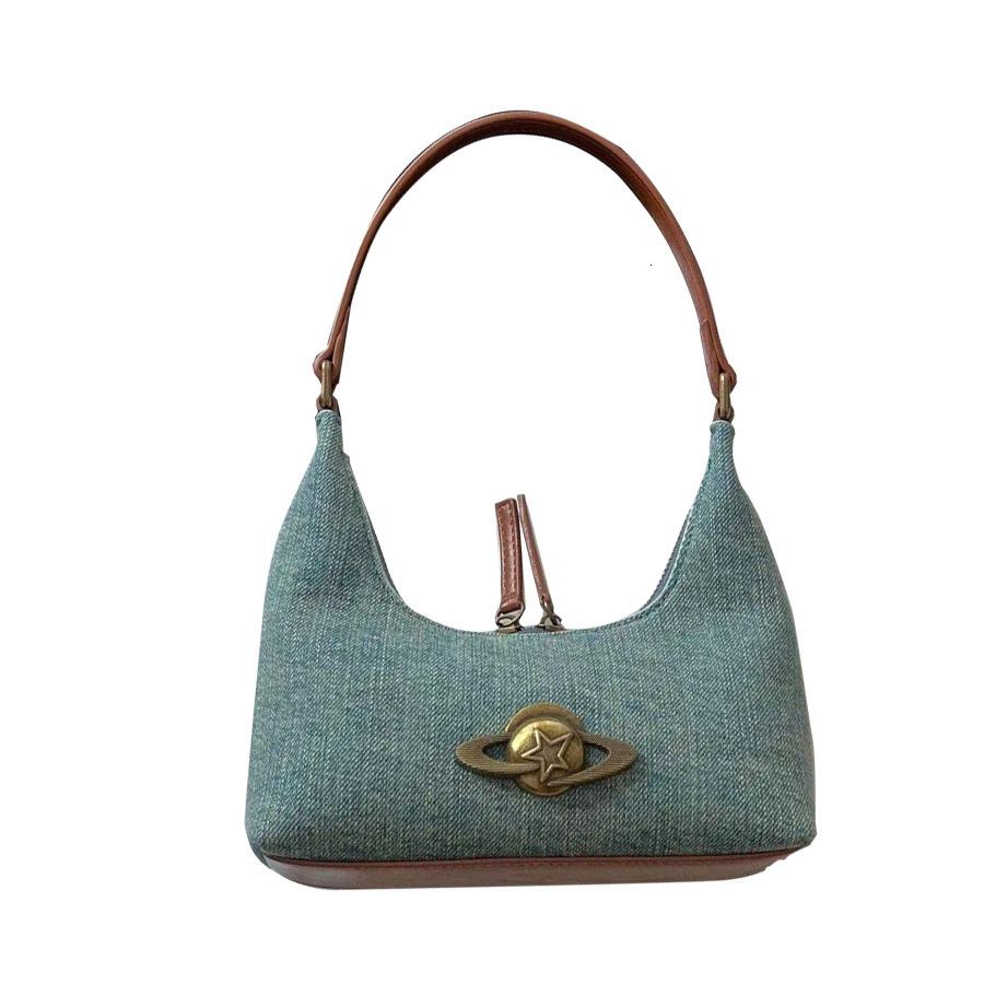2025 Autumn New Women's Cowboy Underarm Bag Trendy Retro and niche Design Versatile bag Women's Shoulder Bag Designer Bag