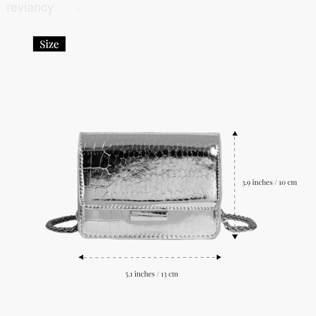 Crossbody Bags for Women Y2k Purse with Chain Strap Trendy Womens Evening HandbagsW250908